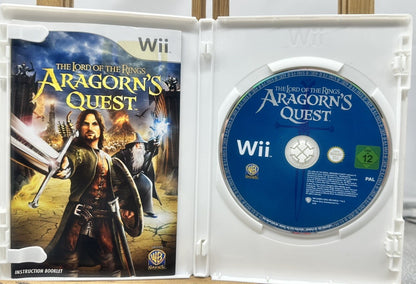 The Lord Of The Rings Aragorn's Quest - PAL Nintendo Wii Complete Game 6532