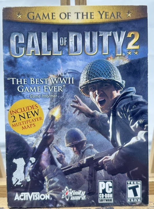 Call Of Duty 2 PC Game Missing DISC 1 In Good Condition 6279
