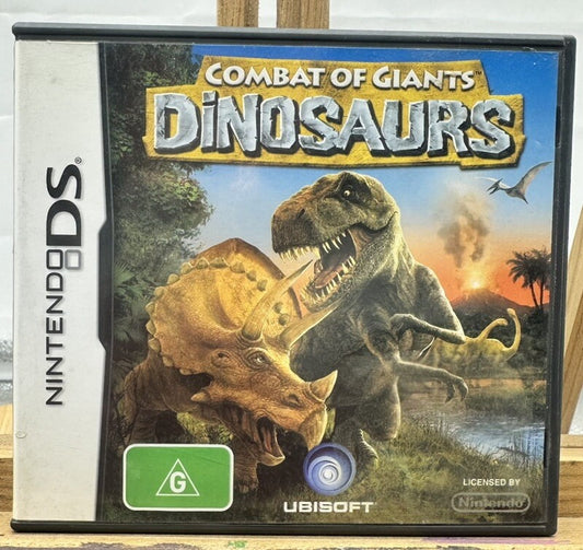 Combat Of Giant Dinosaurs - Nintendo DS Game Incomplete Missing Manual GC 6507