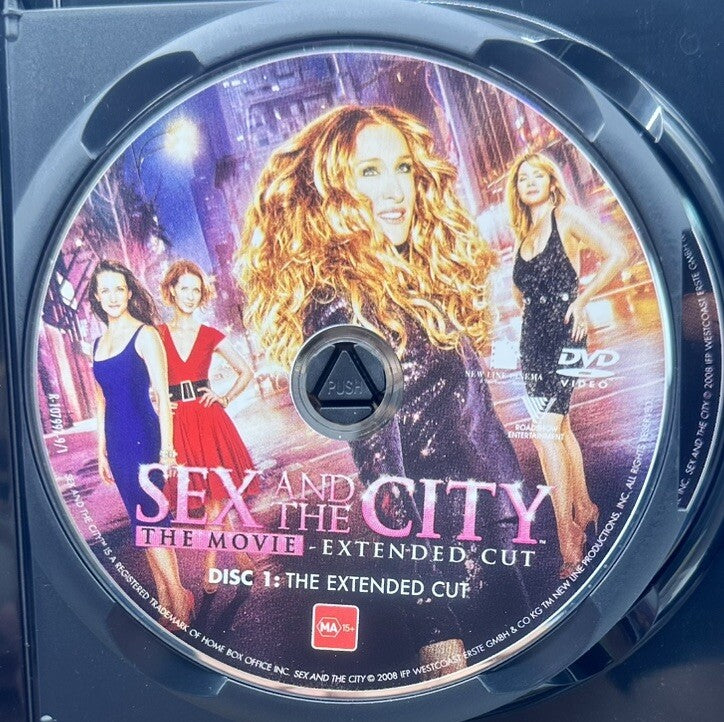 Sex And The City The Movie Extended Cut DVD Two Disc In Good Condition