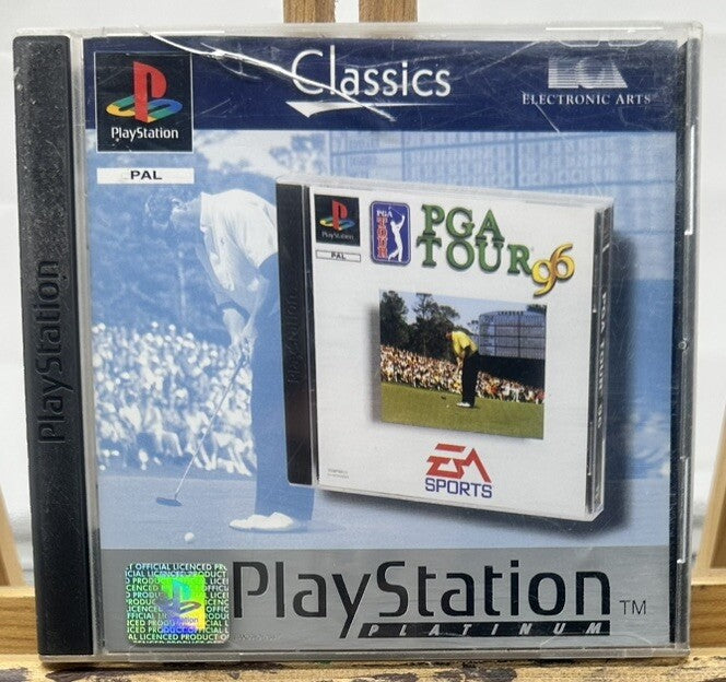 PGA Tour 96 Playstation 1 PS1 Game PAL In Ok Condition 6499