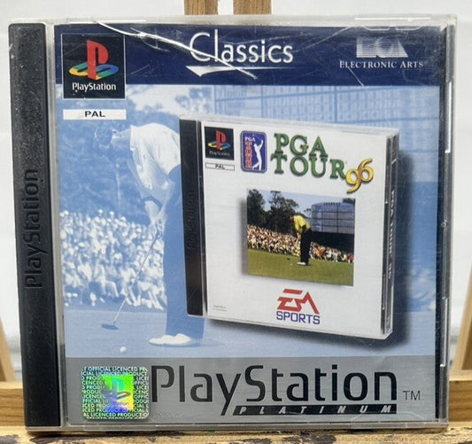 PGA Tour 96 Playstation 1 PS1 Game PAL In Ok Condition 6499