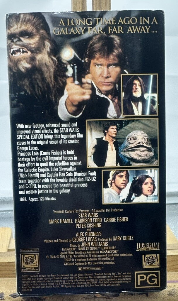Star Wars Special Edition VHS In Good Condition - 8005