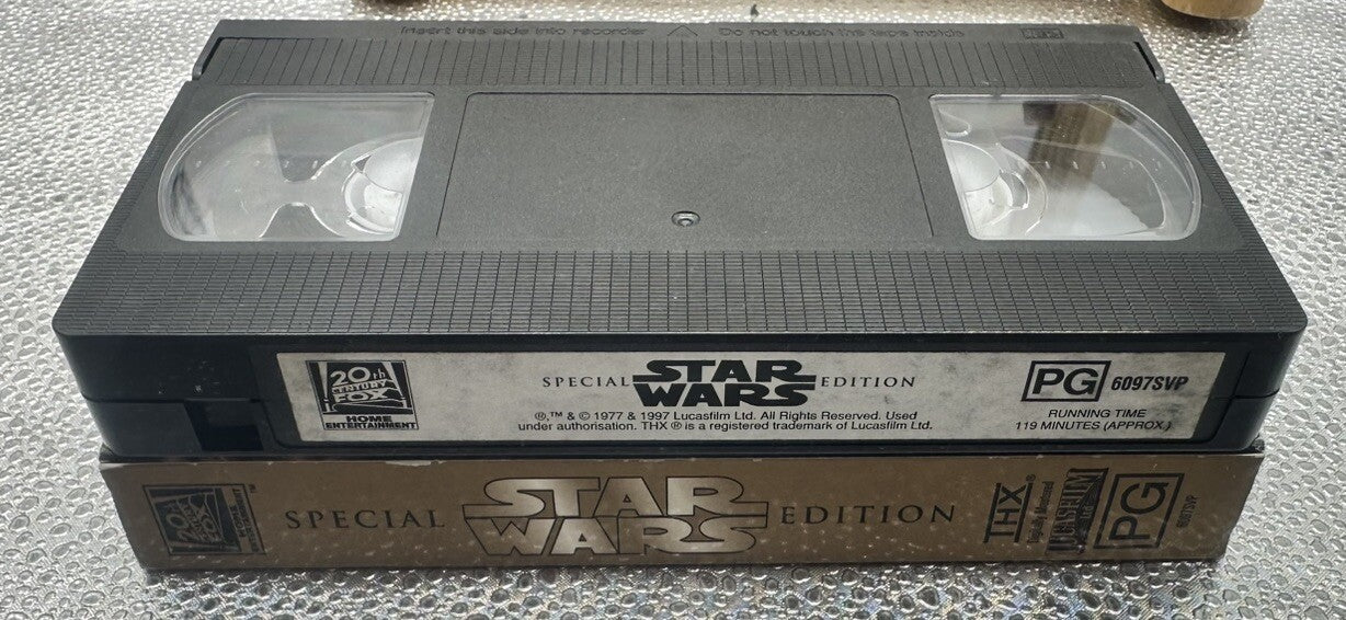 Star Wars Special Edition VHS In Good Condition - 8005
