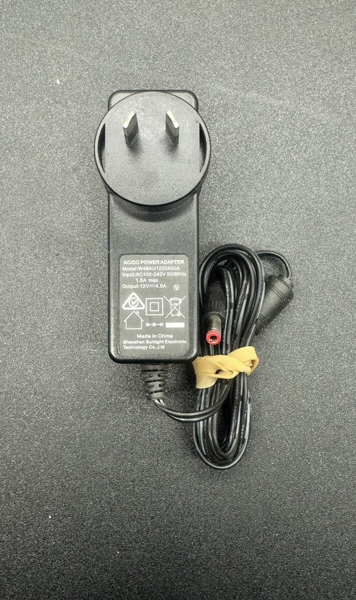 Shenzhen Sunlight 12V 4A W48AU1200400A Power Supply In Good Condition 3296
