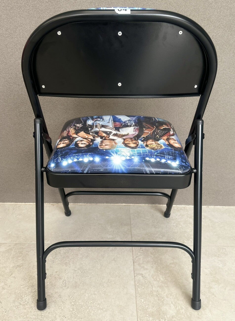 WWE Elimination Chamber Perth Commemorative Chair, Logan Paul In Good Condition