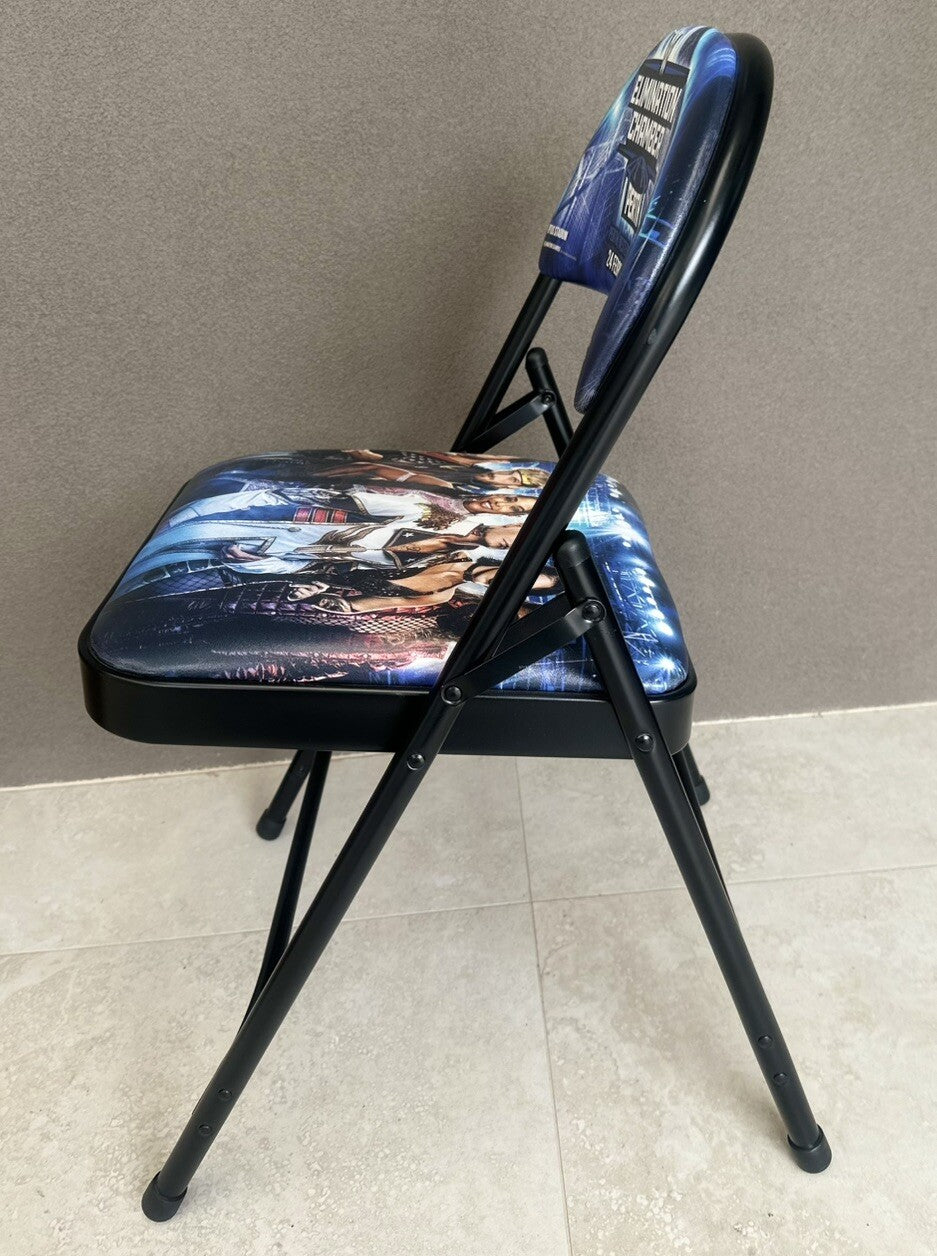 WWE Elimination Chamber Perth Commemorative Chair, Logan Paul In Good Condition