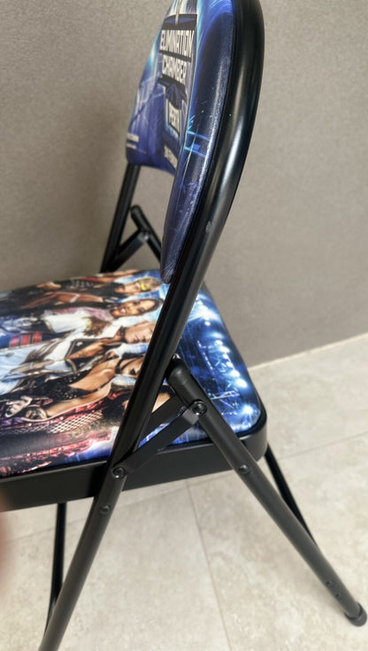 WWE Elimination Chamber Perth Commemorative Chair, Logan Paul In Good Condition