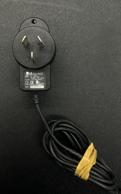 Genuine LG Travel Charger TA-22GS2 AU Plug In Good Condition 6610