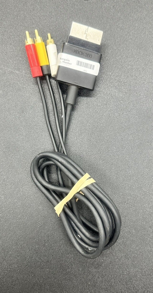 OEM Microsoft Xbox 360 S Slim Composite AV Audio Video Cable X821376-001