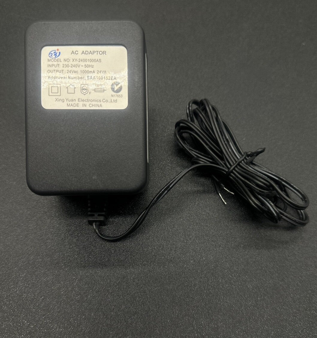 Xing Yuan Electronics AC ADAPTOR XY-24001000AS OUTPUT 24V 1A In Good Cond 5515