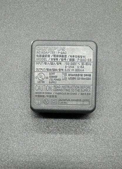 Genuine Original Olympus Camera Charger AC Adapter 5V-500ma F-2AC-2B (5538)