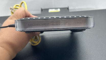Netgear Rangemax Wireless-N DSL Gigabit Modem Router DGN3500 In Good Condition