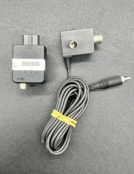 NINTENDO SNSP-003 RF MODULATOR NUS-003 AUS SNES NES GENUINE ORIGINAL CABLE 6604