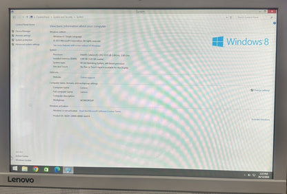 Lenovo C20-00 Intel N3050 2GHz 4GB RAM 465GB HDD 19.5" LED Needs Windows