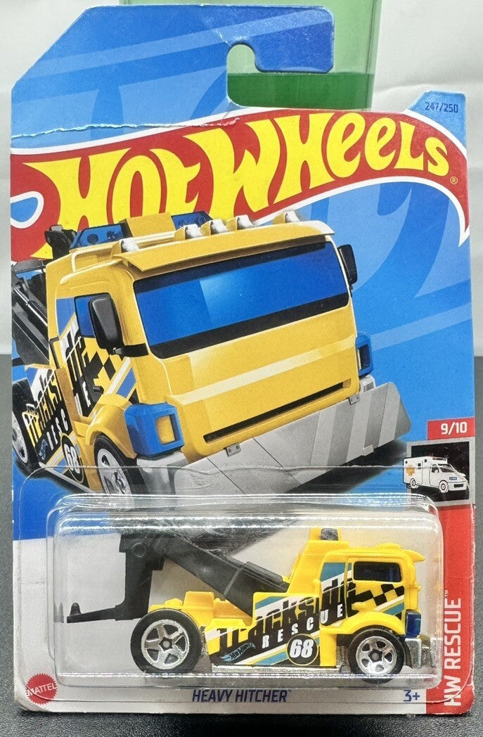 Hot Wheels 2023 Heavy Hitcher *247/250 HW Rescue *9/10 HKJ24 New 8146