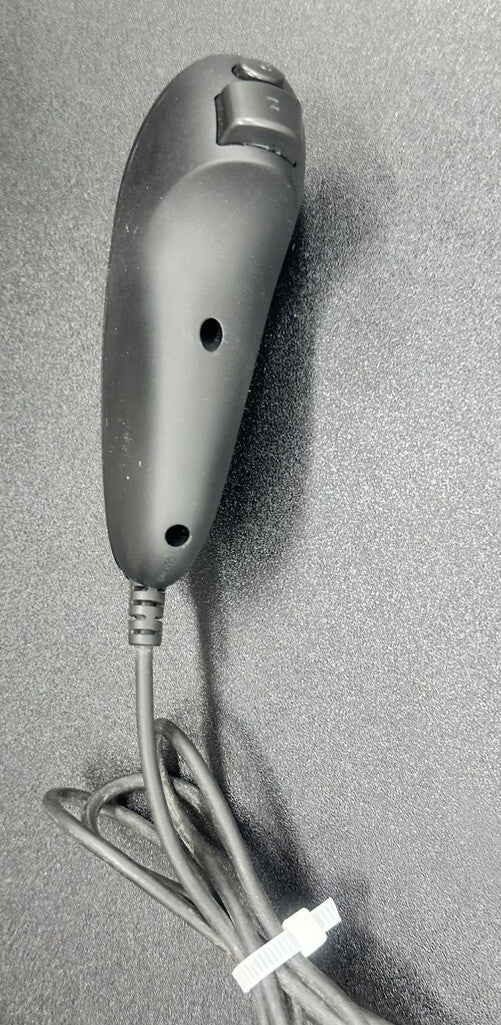 Black Nintendo Wii Nunchuck Controller Wii U In Good Condition