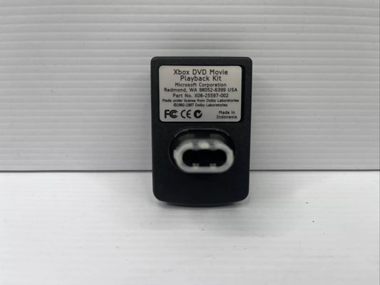 MICROSOFT XBOX DVD MOVIE PLAYBACK KIT INFRARED RECEIVER BLACK X08-25597