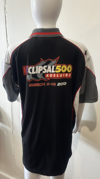 Clipsal 500 Adelaide Racing Short Sleeve Shirt Size Large Good Condition 4109