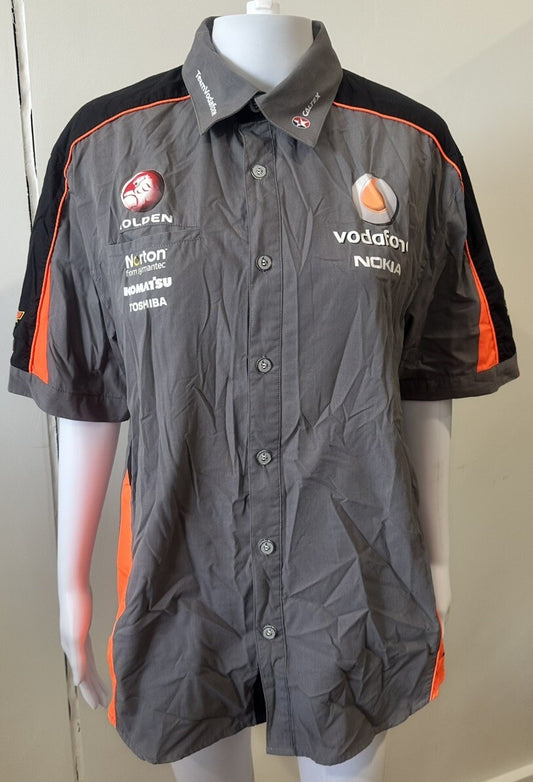 Holden Team Vodafone Short Sleeve Shirt Size Small In Good Condition