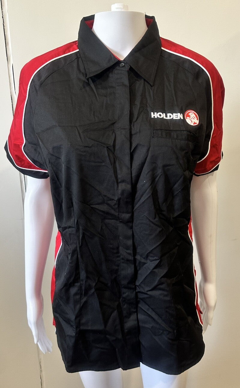 Holden Biz Collection Short Sleeve Shirt ladies Size 14 In Good Condition