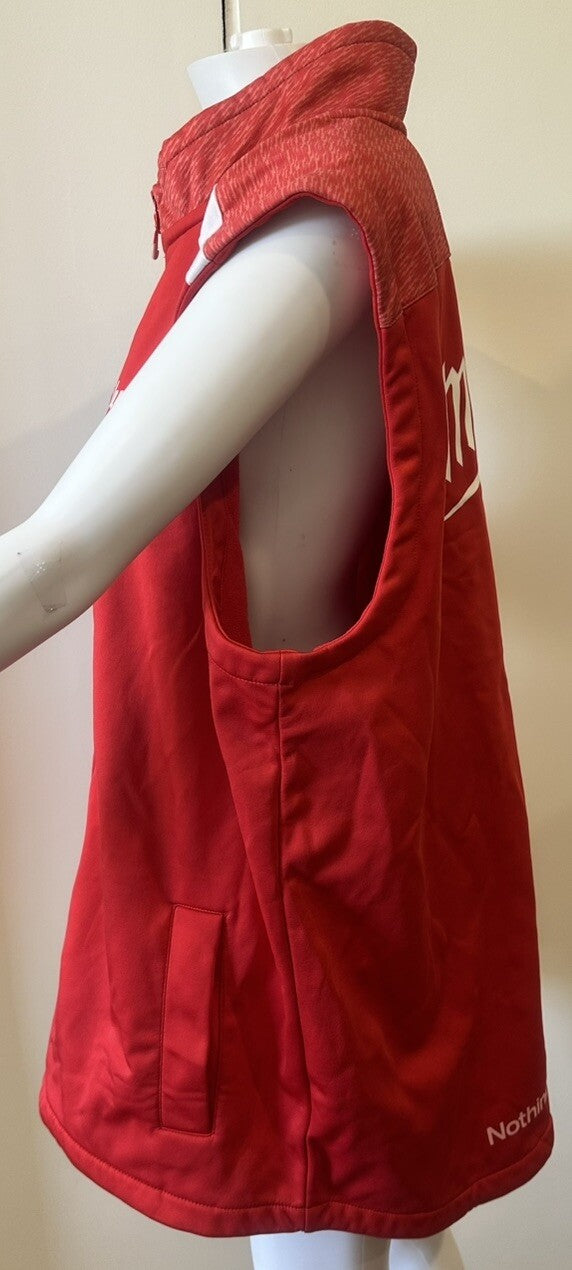 Official MILWAUKEE Racing Vest 23 Red Racing Size 3XL In Good Condition 4588