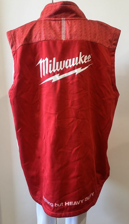 Official MILWAUKEE Racing Vest 23 Red Racing Size 3XL In Good Condition 4588