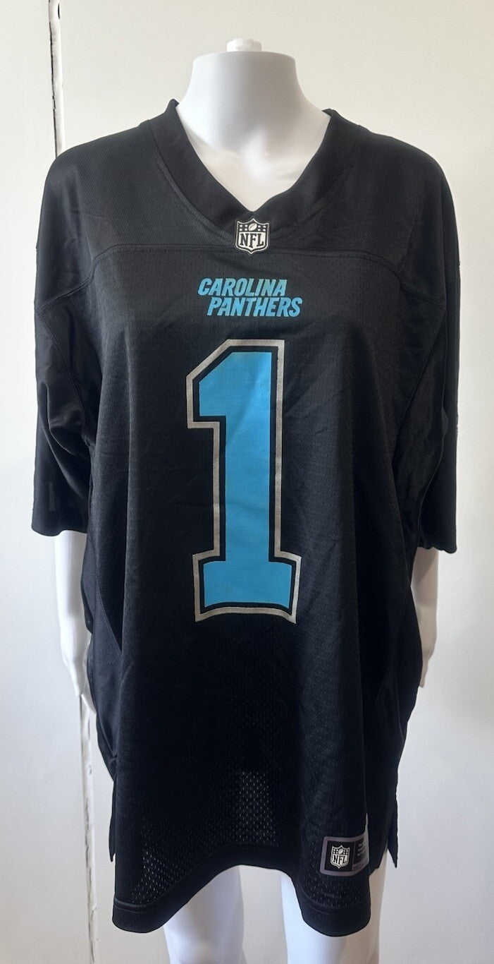 NFL Carolina Panthers Newton 1 Jersey Size Medium In Good Condition 5037