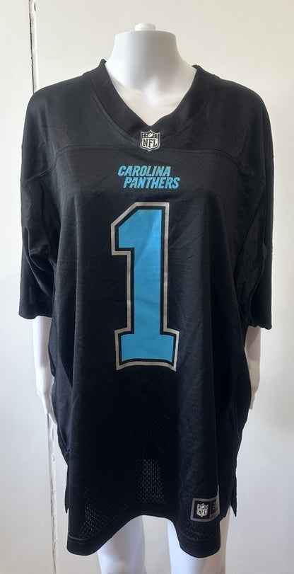NFL Carolina Panthers Newton 1 Jersey Size Medium In Good Condition 5037