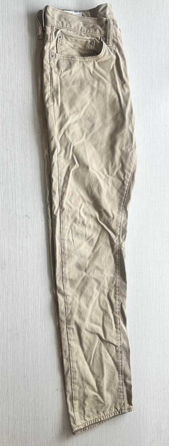 Levis Mens Tan Chino Size W78cm x L94cm In Good Condition 2986