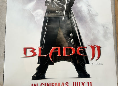 Wesley Snipes Blade 2 Cinema Movie Wall POSTER In Good Condition 177cm x 117cm