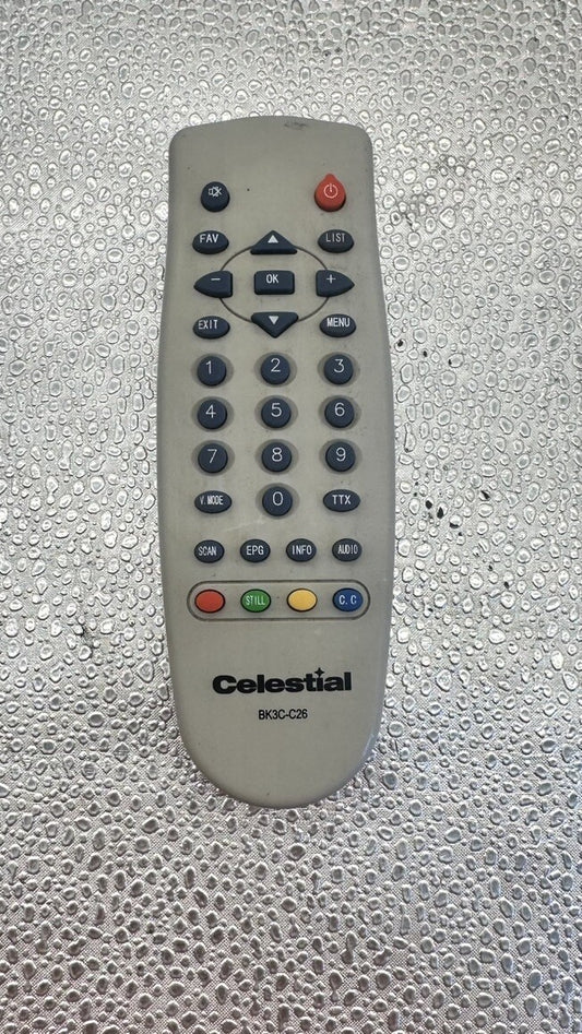 Celestial BK3C-C26 Remote Control In Good Condition 8355