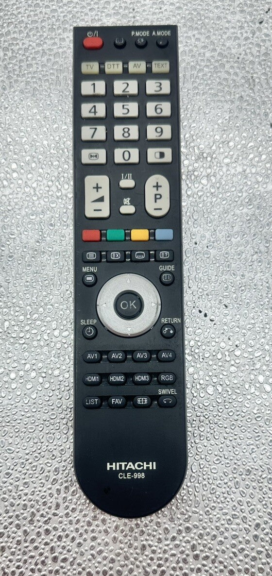 Hitachi CLE-998 Remote Control In Good Condition 8341