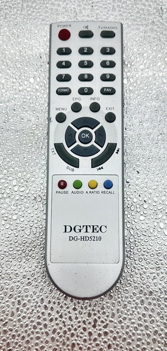 Dgtec DG-HD5210 Remote Control In Good Condition 8340