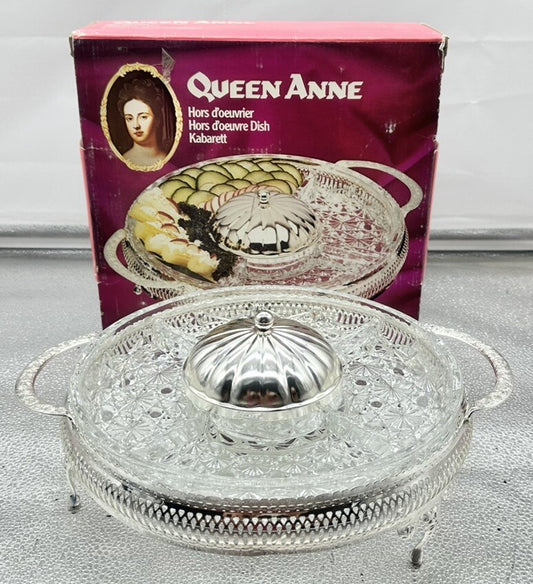 England Queen Anne Rarity, Silver Chafing Dish. "Serving Dish" In Good Codnition