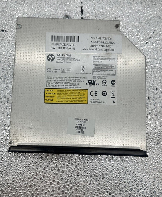 HP DS-8A5LH CD DVD±RW Laptop Optical Disk Drive 574285-HC1 600651-001 (8350)