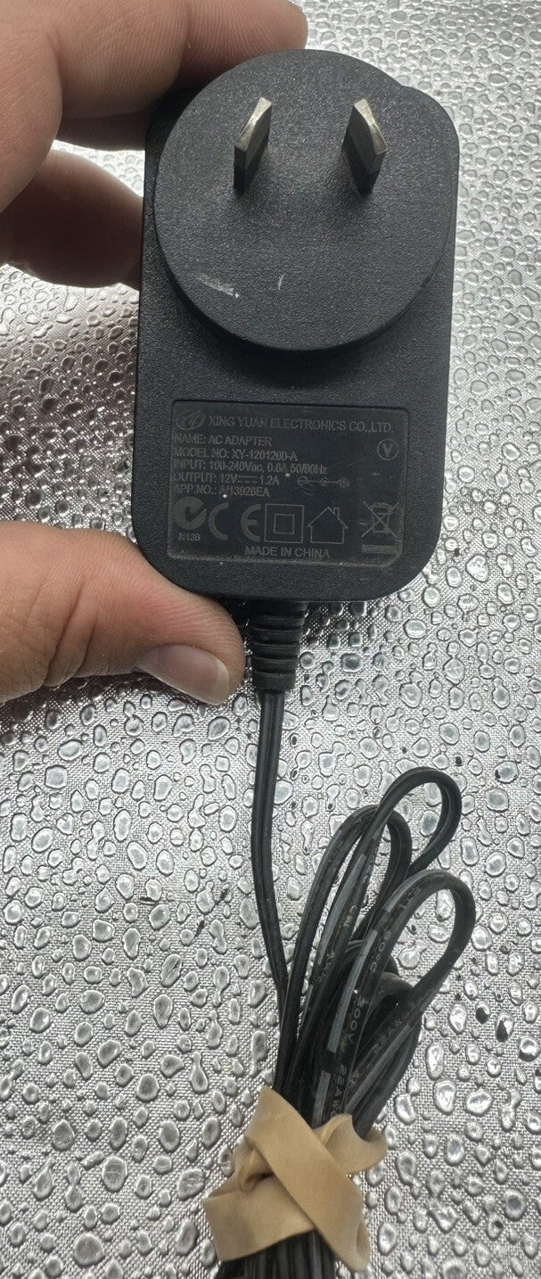 Xing Yuan Power Supply Model XY-1201200-A 12V 1.2A In Good Condition 8363