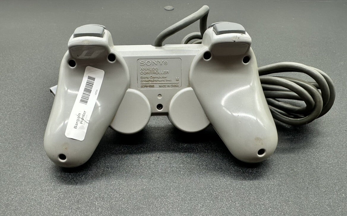 Genuine Dualshock Sony Playstation 1 / PS1 Controller Yellowing OK Cond 6236