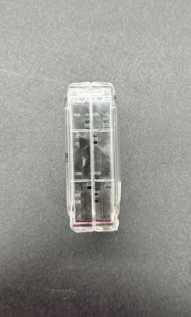Nintendo DS Hard Plastic Clear Square Game Cartridge Carrying Case 2933