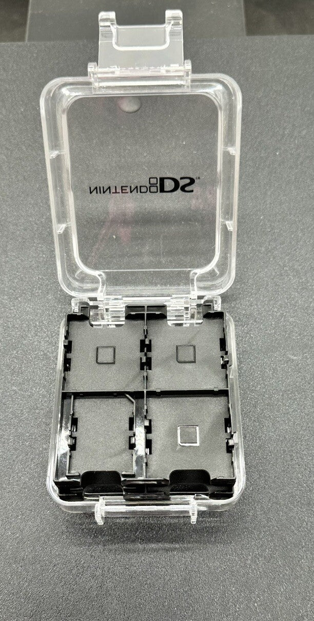 Nintendo DS Hard Plastic Clear Square Game Cartridge Carrying Case 2933