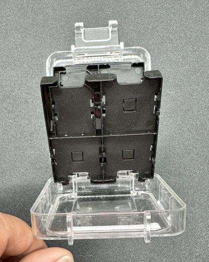 Nintendo DS Hard Plastic Clear Square Game Cartridge Carrying Case 2933