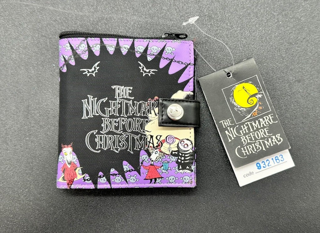 The Nightmare Before Christmas PU Leather Men’s Kid’s Wallet Card Holder 8174
