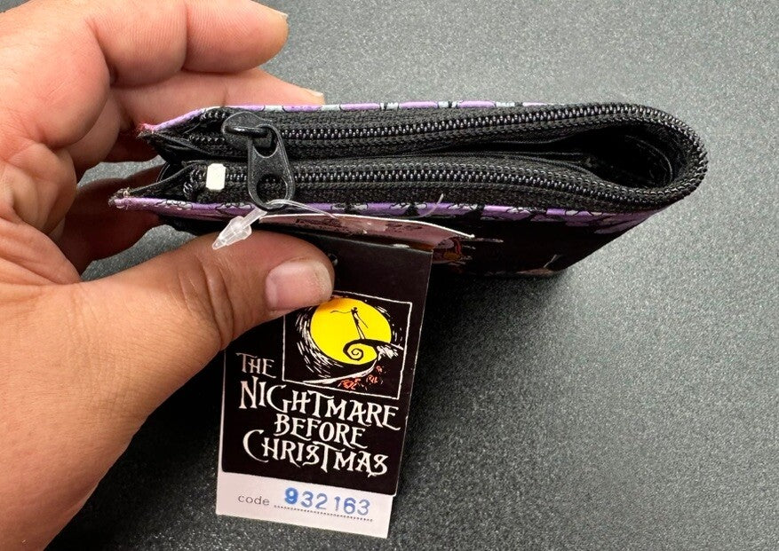 The Nightmare Before Christmas PU Leather Men’s Kid’s Wallet Card Holder 8174
