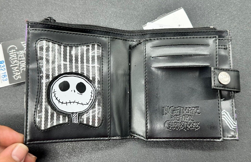 The Nightmare Before Christmas PU Leather Men’s Kid’s Wallet Card Holder 8174