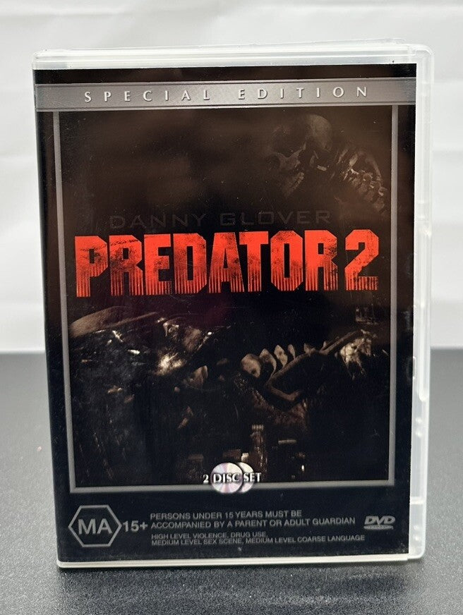 Predator 2 DVD Two Disc In Good Condition