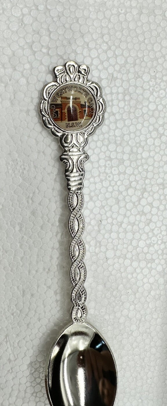 Souvenir Spoon Old Wentworth New South Wales Australia , silver plated In GC