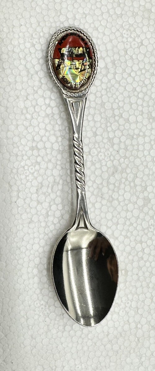 Souvenir Spoon Andamooka South Australia , silver plated In Good Condition