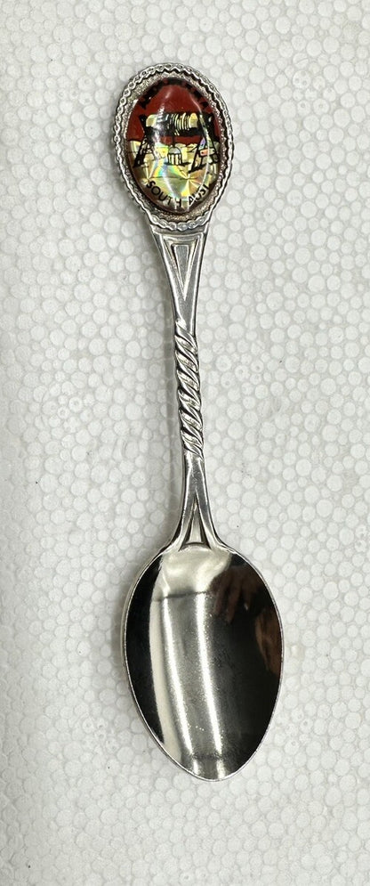 Souvenir Spoon Andamooka South Australia , silver plated In Good Condition