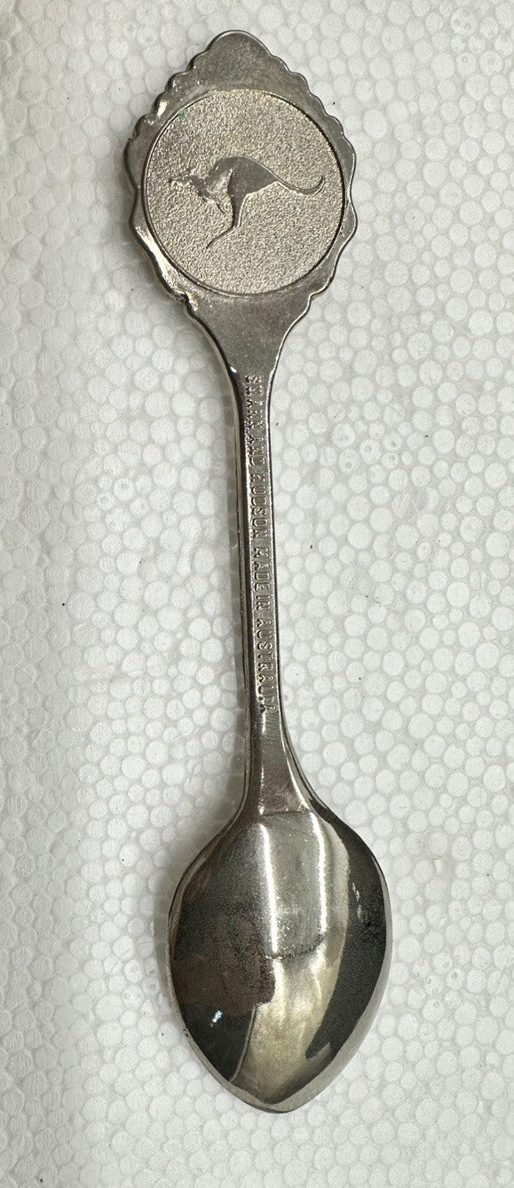 Souvenir Spoon Dandenong Rangers Australia , silver plated In Good Condition