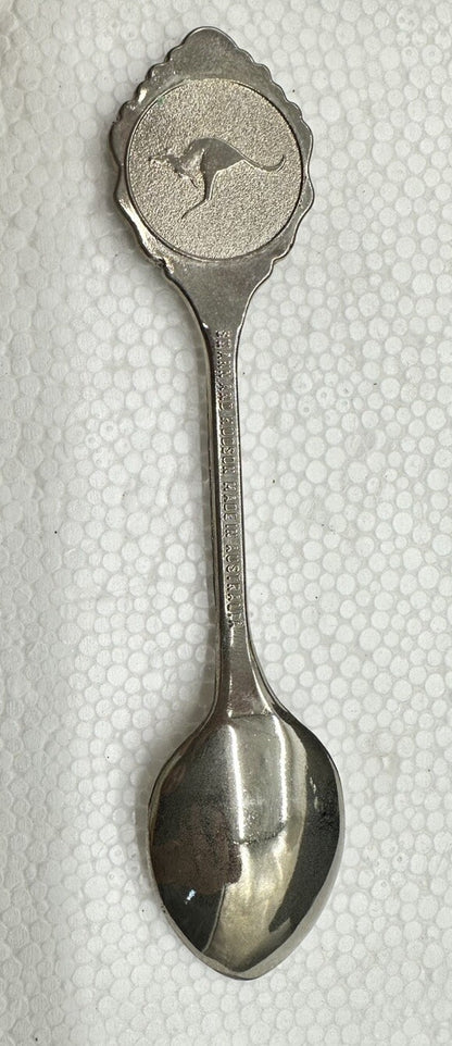 Souvenir Spoon Dandenong Rangers Australia , silver plated In Good Condition